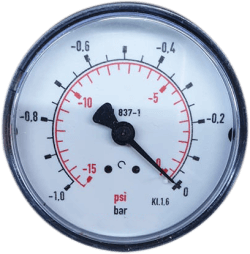 Vakuummetar aksijalni